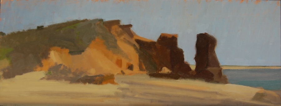 Lucy Vincent no.2 ,
oil on wood panel
, 7.75 x 20.75 inches   
SOLD